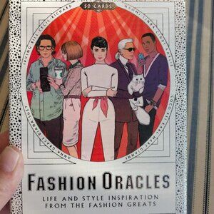 NIB Fashion Oracles: Life and Style Inspiration from the Fashion Greats Card Set